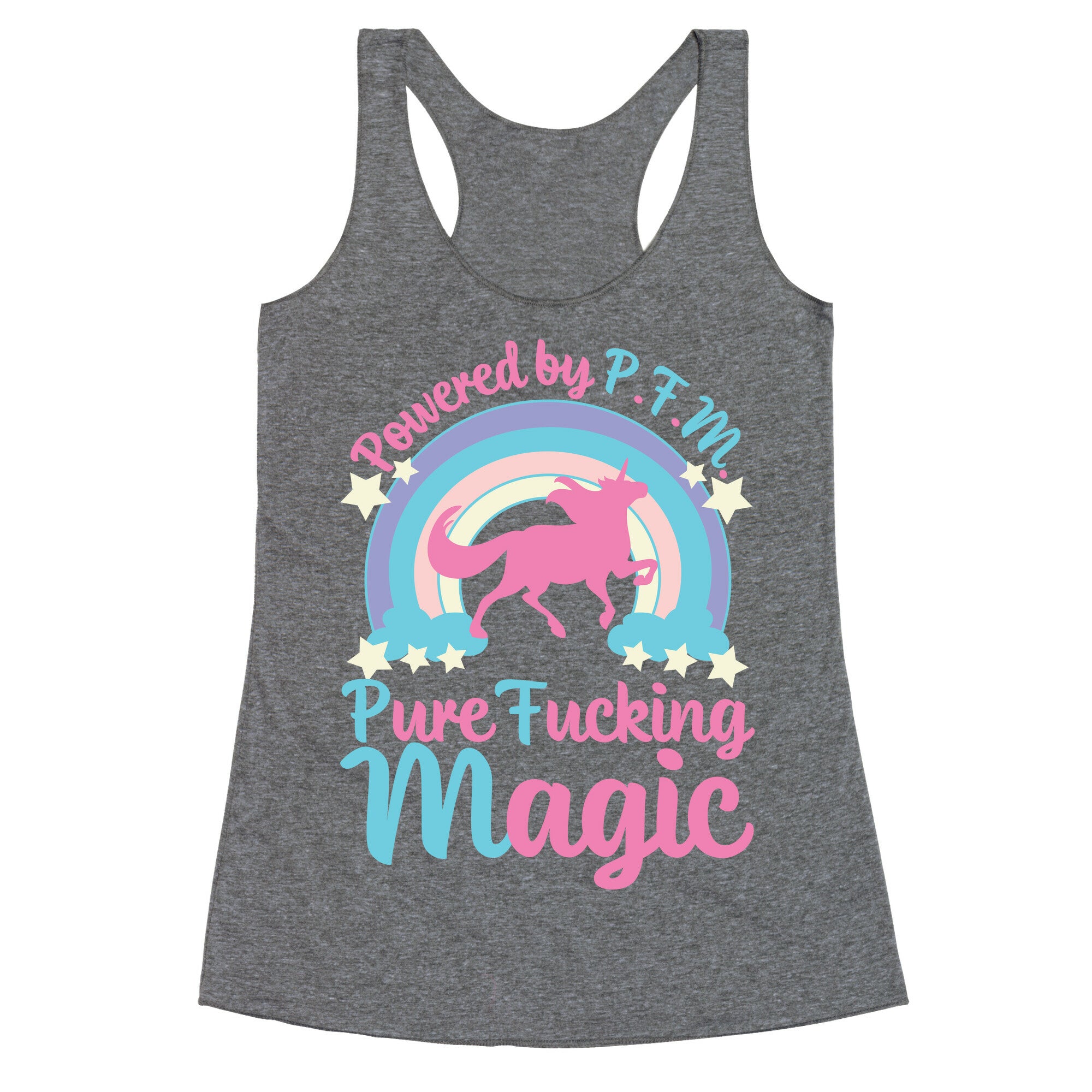 Powered by PFM Racerback Tank